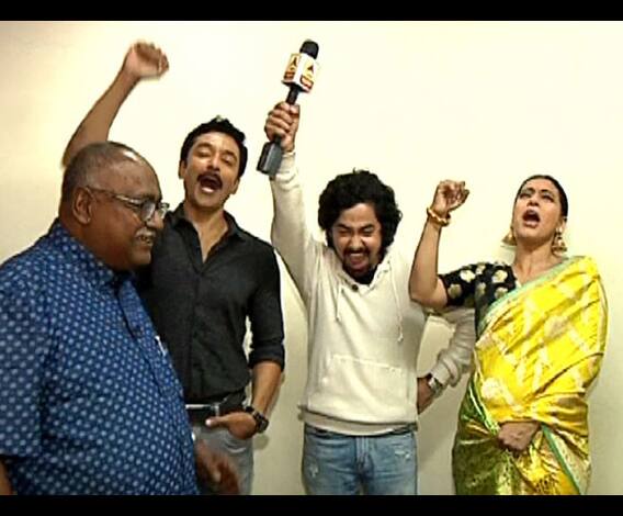 কলকাতায় ‘হেলিকপ্টার ইলা’, এবিপি আনন্দের মুখোমুখি কাজল-ঋদ্ধি-টোটা ও প্রদীপ সরকার