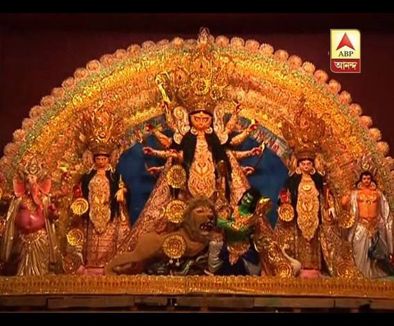 ৫২ বছরে বীরভূমের জোনাকি ক্লাবের পুজোর বিষয় 'পট চালচিত্রে ত্রিনয়নী'