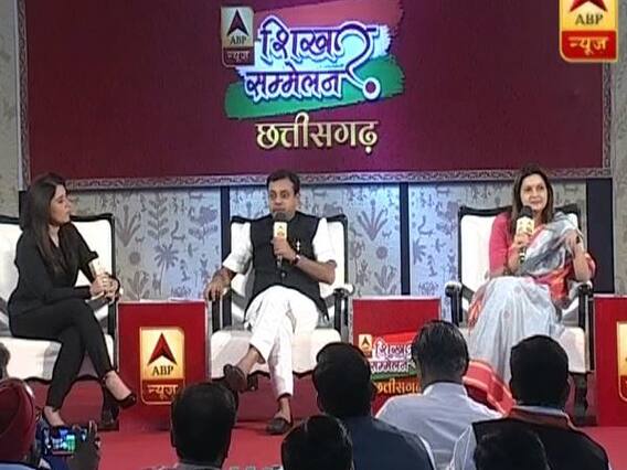 Shikhar Sammelan: Sambit Patra vs Priyanka Chaturvedi in Chhattisgarh