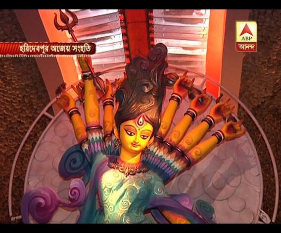 হরিদেবপুর অজেয় সংহতির পুজোর এবারের থিম খোলা হাওয়া, মণ্ডপ রূপায়ণে বিশ্ব উষ্ণায়ন নিয়ে সচেতনতা তৈরির ছবি