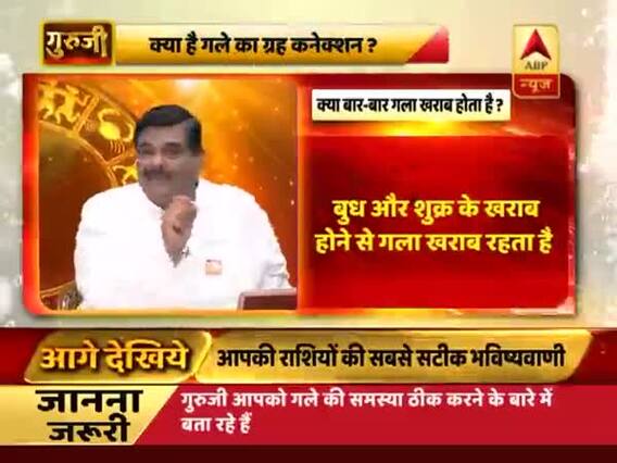 गुरुजी: क्या है गले का ग्रह से कनेक्शन? बता रहे हैं पवन सिन्हा