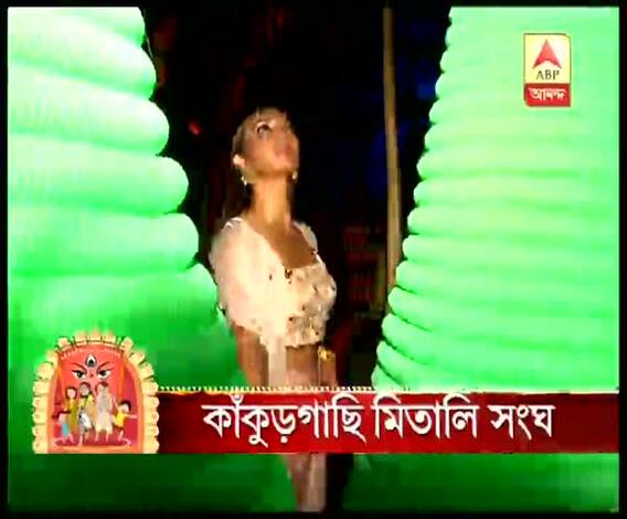 আপনার পাড়ার পুজো: বেলেঘাটা ৩৩ পল্লির থিম জানলেন কৌশানী, ঘুরে দেখলেন কাঁকুড়গাছি মিতালি সংঘের মণ্ডপ