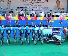 কোচবিহারের রাসলীলা ময়দানে মুখ্যমন্ত্রীর সরকারি জনসভা