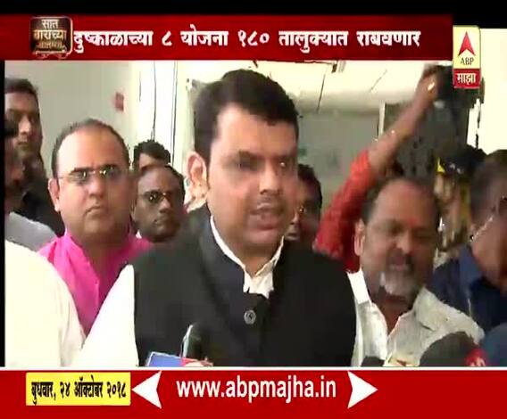 712 | मुंबई | राज्यातील 180 तालुक्यांमध्ये दुष्काळसदृश्य परिस्थिती जाहीर