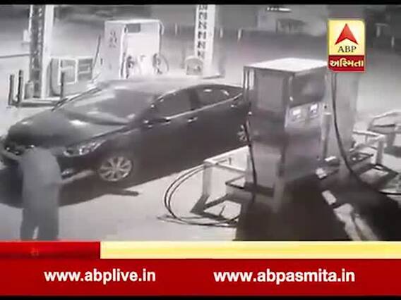 ઊંઝામાં તોફાની તત્વોએ પેટ્રૉલ પંપ સળગાવવાનો કર્યો નિષ્ફળ પ્રયાસ, ઘટના CCTVમાં કેદ, જુઓ વીડિયો