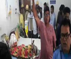 মুর্শিদাবাদ মেডিক্যাল কলেজে আগুন আতঙ্ক