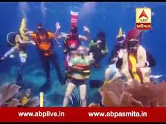 US: ફ્લોરિડામાં યોજાઈ અંડરવોટર હલોવીન કોસ્ચ્યુમ્સ કોમ્પિટીશન, જુઓ વીડિયો