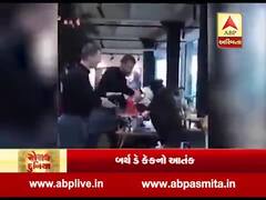 રોચક દુનિયા: યુક્રેનની હોટલમાં જન્મદિવસની કેકનો આતંક, જુઓ વીડિયો 