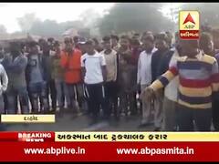 દાહોદ હાઇવે પર ટ્રકે બાઇકસવારને મારી જોરદાર ટક્કર, 3ના મોત, ટ્રક ચાલક ફરાર, જુઓ વીડિયો