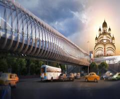 অবশেষে দক্ষিণেশ্বরে স্কাইওয়াকের যাত্রা শুরু, ভিড়ের চাপে নাজেহাল দর্শনার্থীদের সাহায্যের জন্য দক্ষিণেশ্বর স্টেশন থেকে মন্দিরের সিংহদুয়ার পর্যন্ত এই স্কাইওয়াক, এবিপি আনন্দের এক্সক্লুসিভ রিপোর্ট