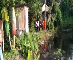 বাড়ির পাশে পুকুর থেকে উদ্ধার প্রৌঢ়ের দেহ, মৃত্যু ঘিরে রহস্য