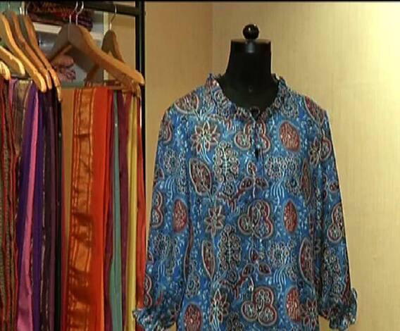 वेस्टर्न लूकसाठी पारंपारिक सिल्कचा वापर | स्टाईलबाजी | घे भरारी | एबीपी माझा