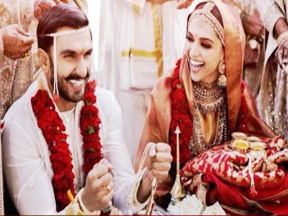 मनोरंजन फटाफट: दीपिका-रणवीर की शादी की पहली तस्वीरें आईं सामने | ABP News Hindi