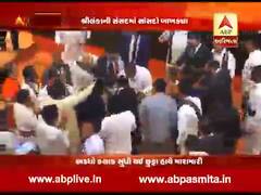 શ્રીલંકાની સંસદમાં સાંસદો વચ્ચે છુટ્ટા હાથની મારામારી, જુઓ વીડિયો 