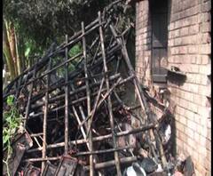 ঘরছাড়া সিপিএম সমর্থকদের বাড়িতে আগুন লাগানোর অভিযোগ, আমডাঙায় উত্তেজনা