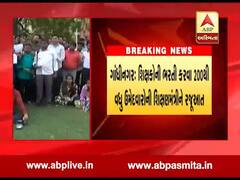 શિક્ષકોની ભરતી કરવા 200થી વધારે ઉમેદવારોની શિક્ષણમંત્રીને રજૂઆત, જુઓ વીડિયો 