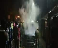 হাবড়ায় চলন্ত গাড়িতে আগুন, ভস্মীভূত গাড়ি, চালক কেমন আছে জেনে নিন