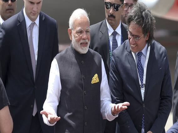 G-20 શિખર સંમેલનમાં ભાગ લેવા પહોંચ્યા વડાપ્રધાન મોદી, જુઓ વીડિયો
