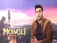 #Mowgli के हिंदी वर्जन में 'बगीरा' के मुंह से सुनाई देगी Abhishek Bachchan की आवाज,देखिए ये खास बातचीत