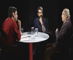 পর্দায় বাবা ও ছেলে! পর্দার বাইরে প্রবাদপ্রতিম দুই পুরুষ, দুই প্রজন্ম, দুই চাটুজ্যে, এই দুজনের একান্ত আড্ডা