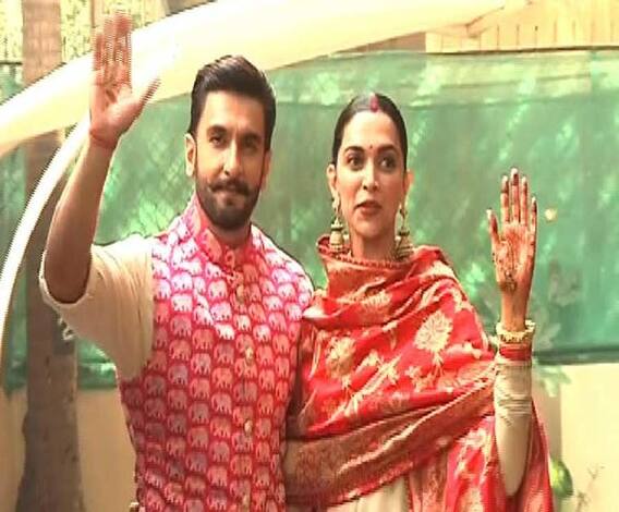 ইতালির লেক কোমোয় বিয়ে করে দেশে ফিরলেন দীপিকা-রণবীর