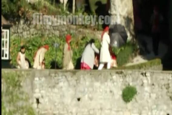 Bride in Red lehenga, Baraat with dhol-nagade, dancing, Bollywood songs playing!