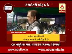 'વસુંધરા જાડી થઈ ગઈ છે, એટલે હવે તેને આરામ આપો'