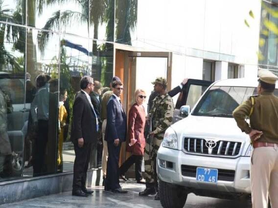 ईशा अंबानी की प्री वेडिंग सेरेमनी में शरीक होने के लिए उदयपुर पहुंची हिलेरी क्लिंटन और ऐश्वर्या राय बच्चन