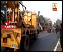 পশ্চিম মেদিনীপুরের চন্দ্রকোণা থানার জয়ন্তীপুরে বাস-লরি সংঘর্ষ, মৃত ৭