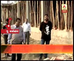 নিম্নমানের সামগ্রী ব্যবহার করার অভিযোগে, কাটোয়ায় সরকারি প্রকল্পের কাজ বন্ধের নির্দেশ মহকুমাশাসকের