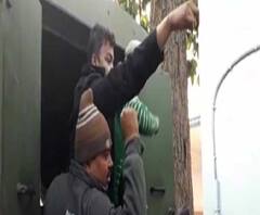 কাঁকসায় বিজেপি বিক্ষোভ,ধস্তাধস্তি - গ্রেফতার ৯ 