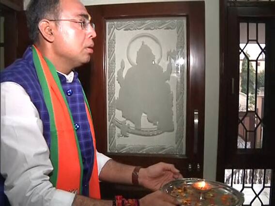 Rajasthan: Ashok Lahoti offers prayers ahead of polls