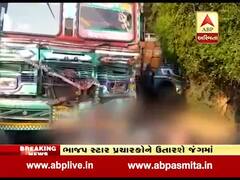 વડોદરાઃ ટ્રક સાથે અકસ્માત થતાં બાઇક પર જતાં ત્રણ યુવકોના મોતથી અરેરાટી, જુઓ વીડિયો