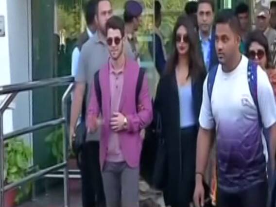 मुकेश अंबानी की बेटी ईशा अंबानी की प्री वेडिंग सेरेमनी में पति निक जोनास संग पहुंची प्रियंका चोपड़ा