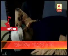 নদিয়ার হাঁসখালিতে বরযাত্রীদের বাস রাখাকে কেন্দ্র করে বিবাদের জেরে পাত্রের দাদাকে গুলি