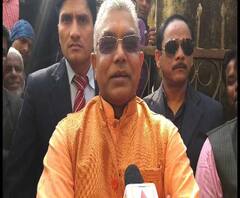 কাঁথিতে অমিত শাহের সভা ঘিরে জটিলতা প্রসঙ্গে রাজ্যকে তোপ দিলীপের