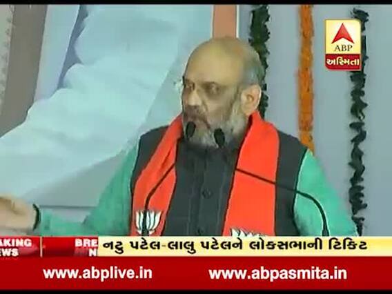 લોકસભા ચૂંટણીમાં ક્યા બે ઉમેદવારોની ટિકિટ નક્કી હોવાની અમિત શાહે કરી જાહેરાત, જુઓ વીડિયો