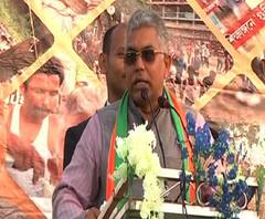কাঁথিতে অমিত শাহের সভা দেখে ঘাবড়ে গেছেন শুভেন্দু অধিকারী, ভয় পেয়েই বিজেপির উপর হামলা, মন্তব্য দিলীপ ঘোষের