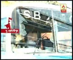 মঙ্গলবার কাঁথিতে অমিত শাহের সভার পর রণক্ষেত্র কাঁথি, বিজেপি-তৃণমূল সংঘর্ষ, এখনও রাস্তা জুড়ে ছড়িয়ে কাচের টুকরো, ভাঙাচোরা গাড়ির সারি 