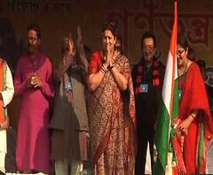 সিউড়ির বিজেপির সভায় যোগ দিতে পারলেন না স্মৃতি ইরানি, অস্থায়ী হেলিপ্যাডে নামতে পারল না হেলিকপ্টার
