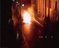 VIDEO | राजकीय उद्देशातून कार स्फोटकांनी उडवल्याचा प्रकार | इंग्लंड | एबीपी माझा