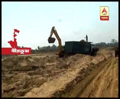 অজয়ের চরে অবাধ বালিচুরি, চুরি রুখতে ব্যবস্থা নেওয়ার দাবি প্রশাসনের 