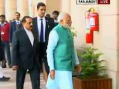 Budget 2019: PM Modi arrives at Parliament for cabinet meeting 