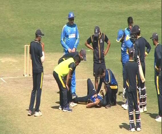 বড় দুর্ঘটনার হাত থেকে রক্ষা, বাংলার অনুশীলনে কপালে বল লেগে আহত অশোক দিন্দা