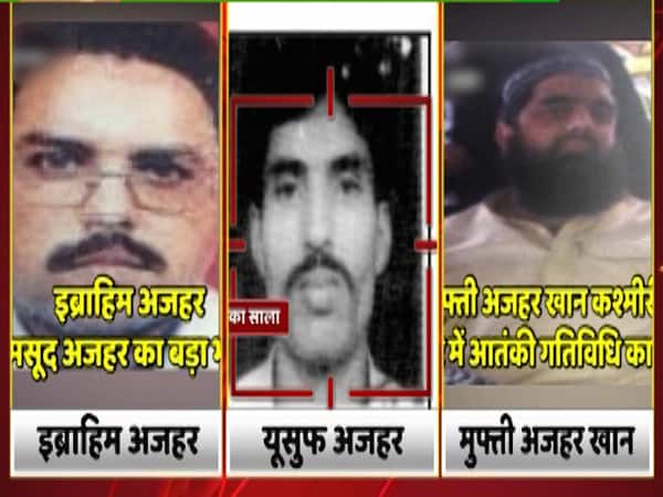Masood Azhar's brother Ibrahim killed in air strikes