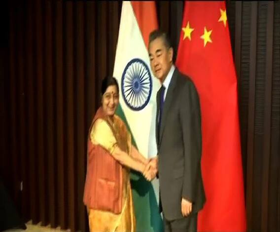 চিনের বিদেশমন্ত্রীর সঙ্গে পুলওয়ামায় জঙ্গি হামলা, মাসুদ আজহার প্রসঙ্গে আলোচনা সুষমার