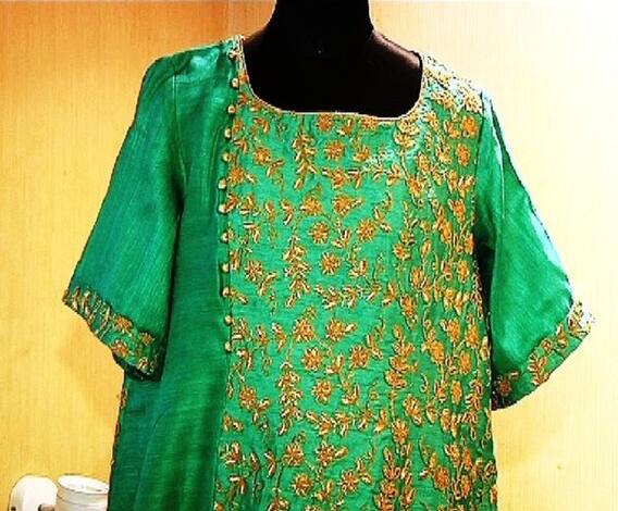 VIDEO | कुर्तीला असा द्या आकर्षक लूक | घे भरारी | स्टाईलबाजी | एबीपी माझा