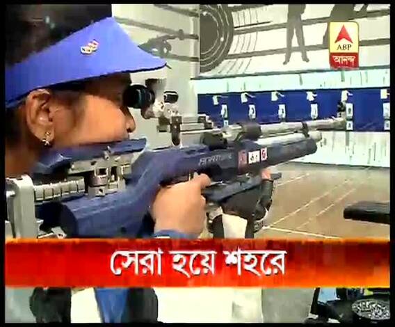 নেদারল্যান্ডসের শুটিং ইভেন্টে দুর্ধর্ষ পারফরমেন্সের পর দেশে ফিরলেন মেহুলি ঘোষ