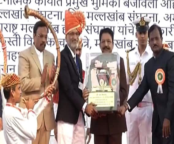 VIDEO | शिवछत्रपती क्रीडा पुरस्कारानं 88 जणांचा गौरव | मुंबई | एबीपी माझा 