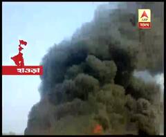 হাওড়ার আমতার রামচন্দ্রপুরে গদি তৈরির কারখানায় বিধ্বংসী আগুন, অগ্নিদগ্ধ হয়ে মৃত্যু এক শ্রমিকের